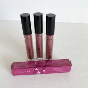 Mary Kay Lot Of 3 Shimmer Liquid Eye Shadow Rose Full Size 1 No Box 211958